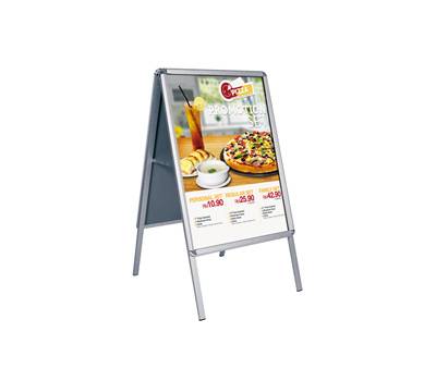 Cavalletto bifacciale cornici a scatto 50 x 70 cm - 13356