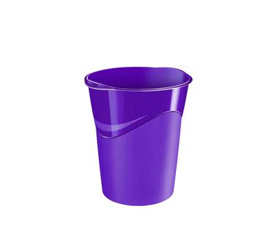 Cestino Gloss altezza 33,4 cm diametro 30,5 cm 14 lt viola Cep 1002800321 - 12395