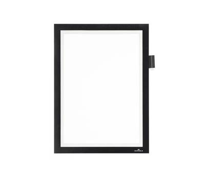 Cornice adesiva Duraframe Note pannello magnetico A4 21 x 29,7 cm nero - 13312
