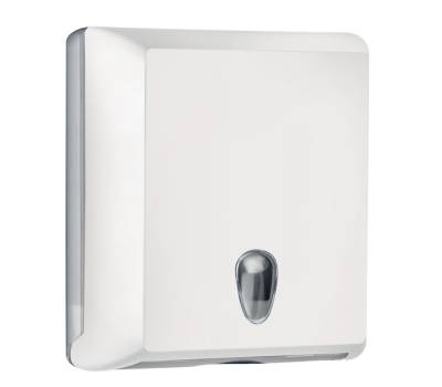 Dispenser asciugamani piegati Soft Touch bianco Mar Plast - 12890