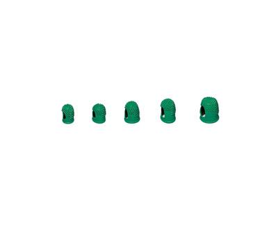 Ditali Laufer diametro 1,7 cm caucciu verde - 12939