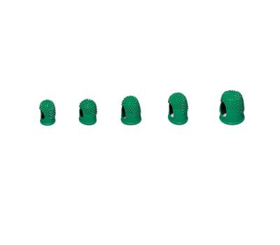 Ditali Laufer diametro 1 - 9 cm caucciu verde Lebez - 12924