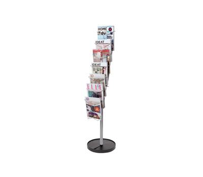 Espositore da terra metallo 7 tasche - A4,12991