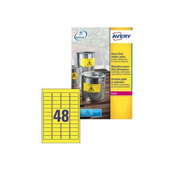 Etichette adesive L6103 in poliestere laser permanenti 45,7 x 21,2 mm - 11787