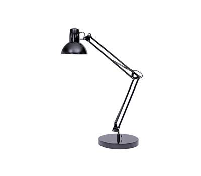 Lampada da tavolo Architect a fluorescenza 42 x 39 cm base diametro 20 cm 11W nero Alba - 11517