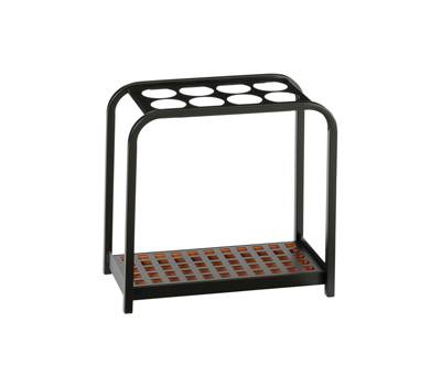 Portaombrelli Multi 8 posti 52 x 26 x 54 cm nero acciaio - 11555 Portaombrelli Multi 8 posti 52 x 26 x 54 cm nero acciaio - 11555