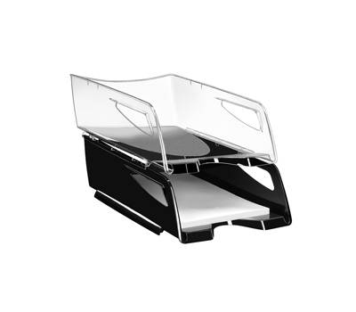 Vaschetta portacorrispondenza Maxi 220,38,6 x 27 x 11,5 cm nero - 11602 Vaschetta portacorrispondenza Maxi 220,38,6 x 27 x 11,5 cm nero - 11602