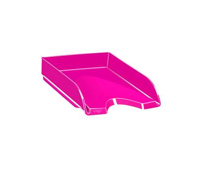 Vaschetta portacorrispondenza Pro Gloss 34,8 x 25,7 x 6,6 cm rosa pepsi - 11628