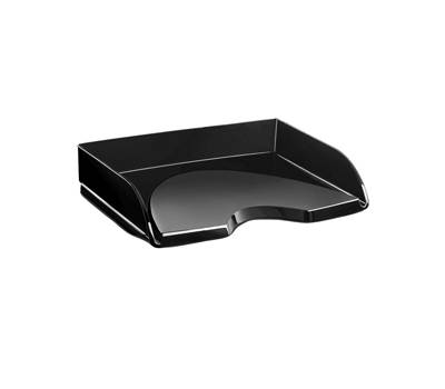 Vaschetta portacorrispondenza apertura frontale 26 x 35,1 x 6,9 cm nero crystal - 11599