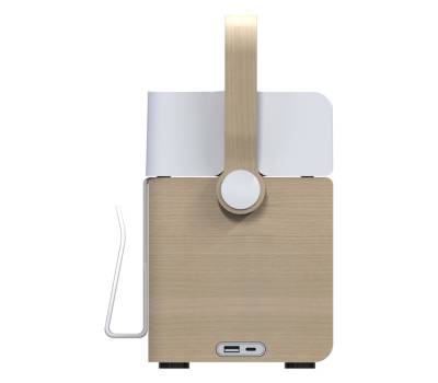 Organizer portatile da scrivania Ergobox S - 42,5 x 23 x 15 cm - legno-PET-ABS - legno-bianco-grigio - Alba - DKBOX - 3129710017713 - DMwebShop - 1