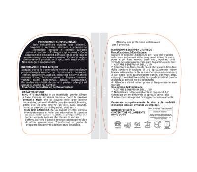 Spray ambiente insetticida antizanzare - 500 ml - Protemax - PROTE220 - 8005831010619 - DMwebShop - 2