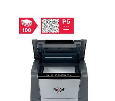 Distruggidocumenti Optimum AutoFeed+ 100M - automatico - Rexel - 2020100MEU - 5028252613880 - DMwebShop - 3
