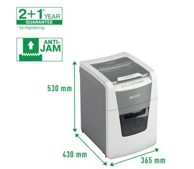 Distruggidocumenti Autofeed 100 P4 - automatico - IQ - Leitz - 80110000 - 4002432124084 - DMwebShop - 2