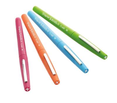 Pennarello Flair Nylon - colori assortiti Fun - conf. 4 pezzi - Papermate - 2028646 - 3026980286460 - DMwebShop - 1