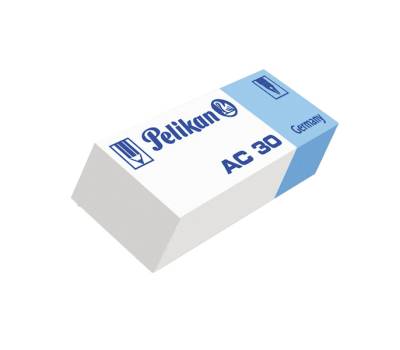 Gomma AC30 - bianca e blu - conf. 30 pezzi - Pelikan - 300007895 - 4012700606075 - DMwebShop - 1