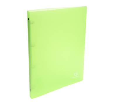 Raccoglitore foderato - PPL - 4 anelli tondi 15 mm dorso 2 cm - f.to utile 22 x 30 cm - colori assortiti - conf. 20 pezzi - Exacompta 51169E - 3130630511694 - DMwebShop - 2