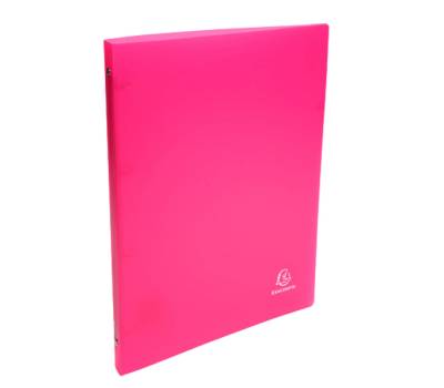Raccoglitore foderato - PPL - 4 anelli tondi 15 mm dorso 2 cm - f.to utile 22 x 30 cm - colori assortiti - conf. 20 pezzi - Exacompta 51169E - 3130630511694 - DMwebShop - 3