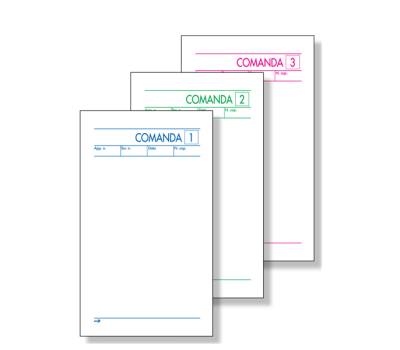 Blocco comande - 25 fogli 2 copie autoricalcanti - 10 x 17 cm - conf. 10 pezzi - BM - 0100070 - 8008234000706 - DMwebShop - 1