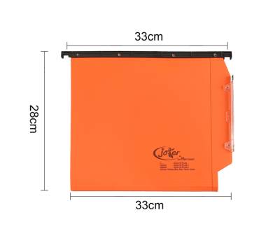Cartella sospesa Joker - armadio - interasse 33 cm - fondo U 3 cm - 32,6 x 28 cm - arancio - conf. 25 pezzi - Bertesi - 414F Link 3-A2 - 8058983261989 - DMwebShop - 1