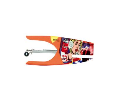 Cucitrice a pinza Pop Art - punti 6/4 - Pop Fantasy - acciaio cromato - Iternet - 0085 - 8028422500856 - DMwebShop - 1