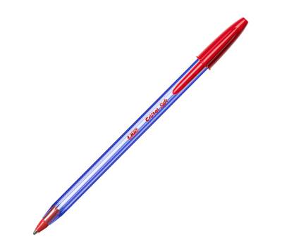 Penna a sfera con cappuccio Cristal Soft - punta 1,2 mm - rosso - conf. 50 pezzi - Bic - 9185201 - 3086123340640 - DMwebShop - 1
