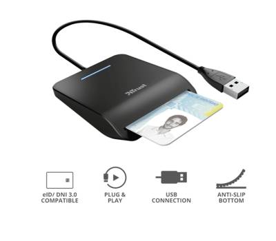 Lettore Smart Card Primo - Trust - 23890 - 8713439238907 - DMwebShop - 2