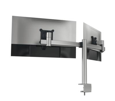 Braccio portamonitor estensibile - per 2 monitor - Durable - 5085-23 - 4005546998404 - DMwebShop - 2