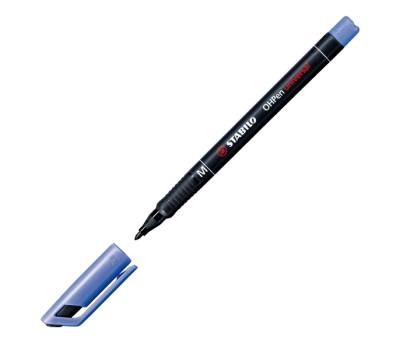Pennarello OHPen universal permanente 843 - punta media 1 mm - colori assortiti - conf. 8 pezzi - Stabilo - 843/8 - 4006381114967 - DMwebShop - 6
