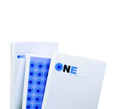 Cartelline termiche Business Line - 3 mm - leather bianco scatola 100 pezzi - GBC - IB451713 - 13465451713 - DMwebShop - 1