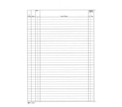 Registro contabilita' dei lavori - 31 x 21 cm - 47 pagine - numerate - Edipro - E2923 - 8023328292300 - DMwebShop - 1