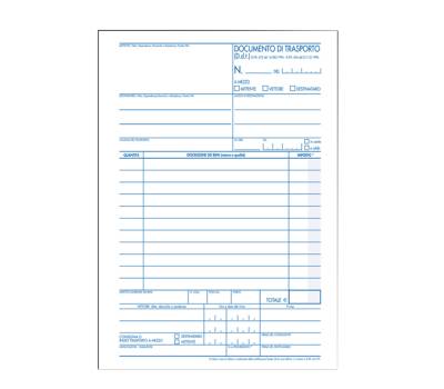 Documento di trasporto - 150 x 225 mm - Blocco da 50 x 3 copie - BM - 0100401 - 8008234004018 - DMwebShop - 1