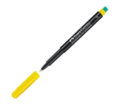 Pennarello Multimark universale permanente con gomma - punta fine 0,6 mm - astuccio 8 colori - Faber Castell - 151309 - 4005401513094 - DMwebShop - 5