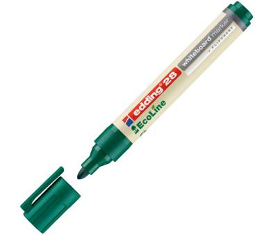 Marcatore per lavagne bianche 28 EcoLine - punta conica - 1,5 - 3 mm - astuccio 4 pezzi - Edding - E-28-4 - 4004764918263 - DMwebShop - 4