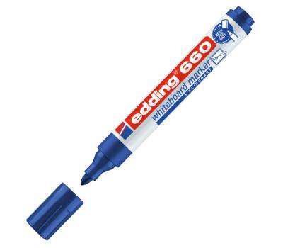 Marcatore 660 per lavagne bianche - punta conica - 1,5 - 3 mm - astuccio 4 pezzi - Edding - 4-660-4 - 4004764850211 - DMwebShop - 3