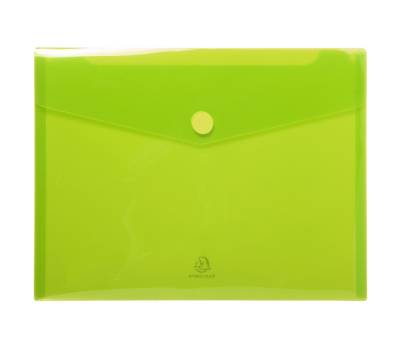 Busta a tasca con chiusura in velcro PPL 24 x 32 cm colori assortiti Exacompta 56420E - 16456 - 5
