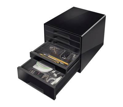 Cassettiera Drawer Cabinet Cube 5 - nero - Leitz - 52531095 - 4002432115501 - DMwebShop - 1