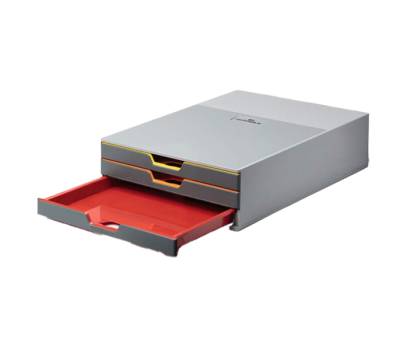 Cassettiera sottomonitor Varicolor - 28 x 9,5 x 35,6 cm - Durable - 7603-27 - 4005546985602 - DMwebShop - 1