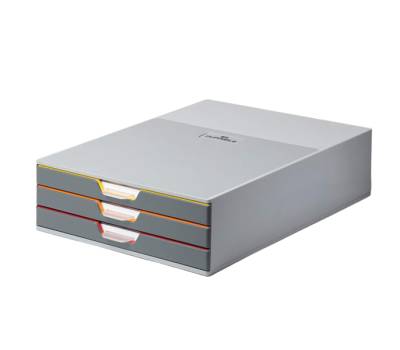 Cassettiera sottomonitor Varicolor - 28 x 9,5 x 35,6 cm - Durable - 7603-27 - 4005546985602 - DMwebShop - 2