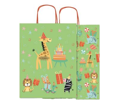 Shoppers - con manici - 36 x 41 x 12 cm - fantasie assortite - conf. 25 pezzi - Rex Sadoch - SDX36ASS - 8006715128888 - DMwebShop - 3