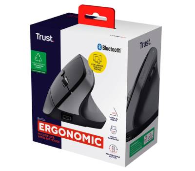 Mouse ergonomico wireless Bayo+ - Trust - 25146 - 8713439251463 - DMwebShop - 5