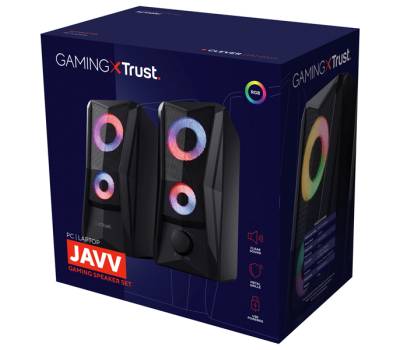 Set altoparlanti RGB JAVV GXT606 - illuminato - Trust - 25108 - 8713439251081 - DMwebShop - 4