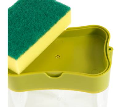 Dispenser detersivo stoviglie ProntoPiatti - con spugna abrasiva - 350 ml - Perfetto - 29118 - 8052474291189 - DMwebShop - 4