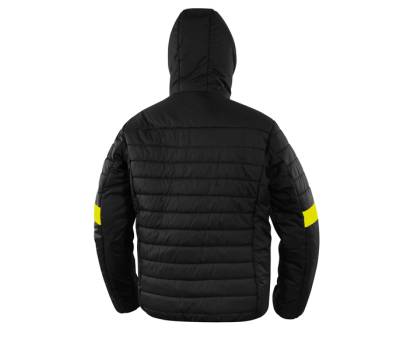 Piumino imbottito Bloom - taglia L - PE - nero-giallo - Deltaplus - BLOOMNOGT - 3295249290436 - DMwebShop - 1