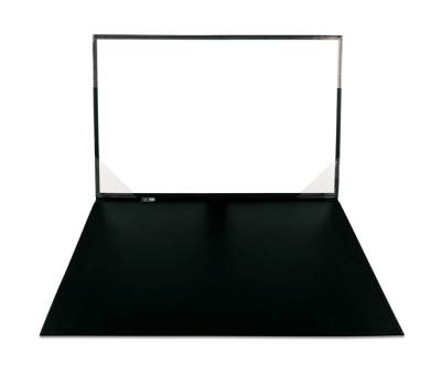 Sottomani doppio in similpelle - nero - 48 x 32 cm - City Time - 2190-N - 8002787021904 - DMwebShop - 1