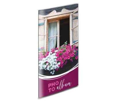 Album portafoto a busta saldato  - assortiti - 175 x 325 mm - contiene fino a 96 foto da 10 x 15 cm - Lebez - 2743 - 8007509027431 - DMwebShop - 2