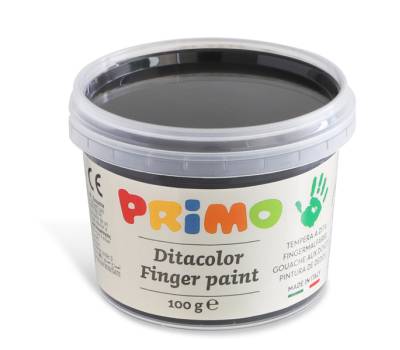 Ditacolor colori a dita - 100 ml - con pennello - valigetta 6 colori - Primo - 221TD100SP - 8006919002212 - DMwebShop - 5