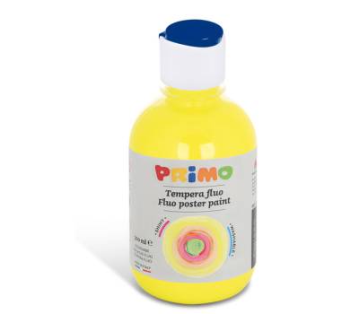 Tempera brillante fluorescente - 300 ml - colori fluo assortiti - box 6 colori - Primo - 255TF6ASS - 8006919315916 - DMwebShop - 5
