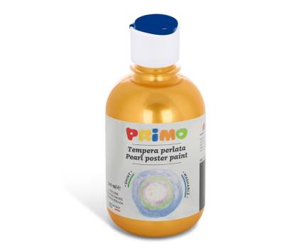 Tempera brillante perlata - 300 ml - colori perlati assortiti - box 6 colori - Primo - 234TP6ASS - 8006919323072 - DMwebShop - 1