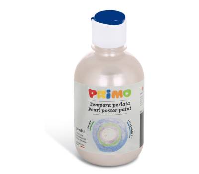 Tempera brillante perlata - 300 ml - colori perlati assortiti - box 6 colori - Primo - 234TP6ASS - 8006919323072 - DMwebShop - 6