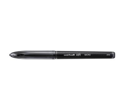 Roller Uni Ball Air con cappuccio - punta 0,5 mm - nero - conf. 12 pezzi - Uni Mitsubishi - M UBA188M N - 4902778190470 - DMwebShop - 1